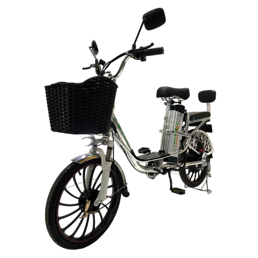Купить двухместный электровелосипед. Электровелосипед GREENCAMEL транк-2 v2 (r20 250w 10ah). Minako f11 электровелосипед гидравлика.