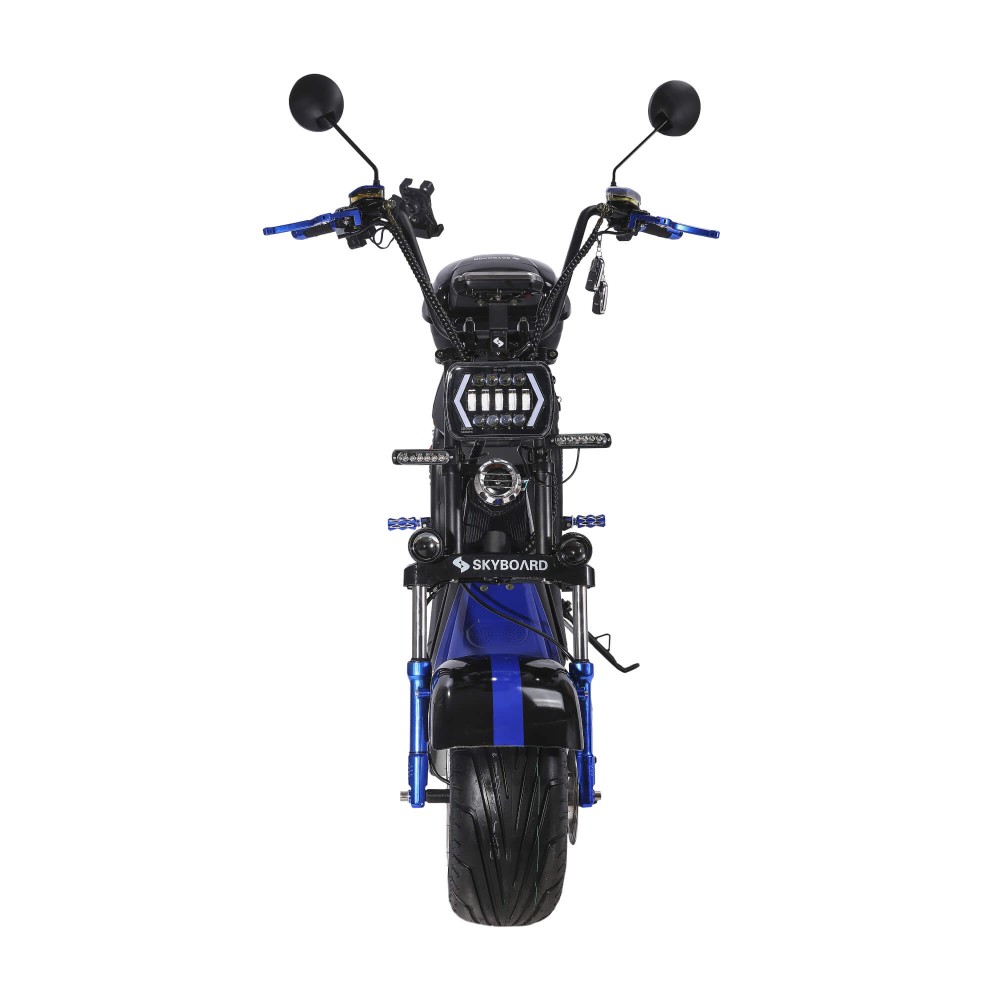 Электроскутер CityCoco Skyboard BR30-2WD (Ural) черный 7